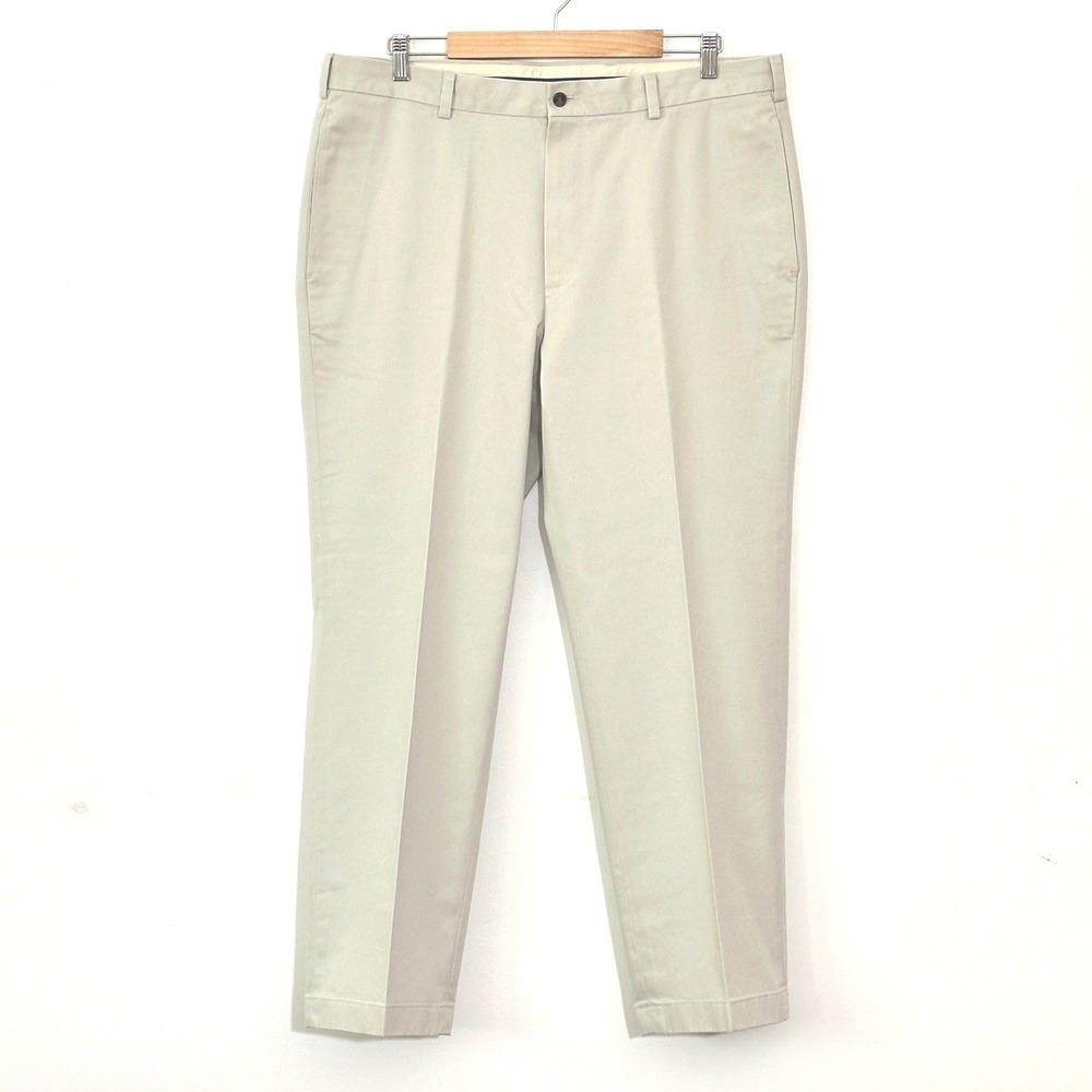 Brooks Brothers Advantage Chino Men Pants 38 x 30 Clark Classic Khaki Preppy Ivy